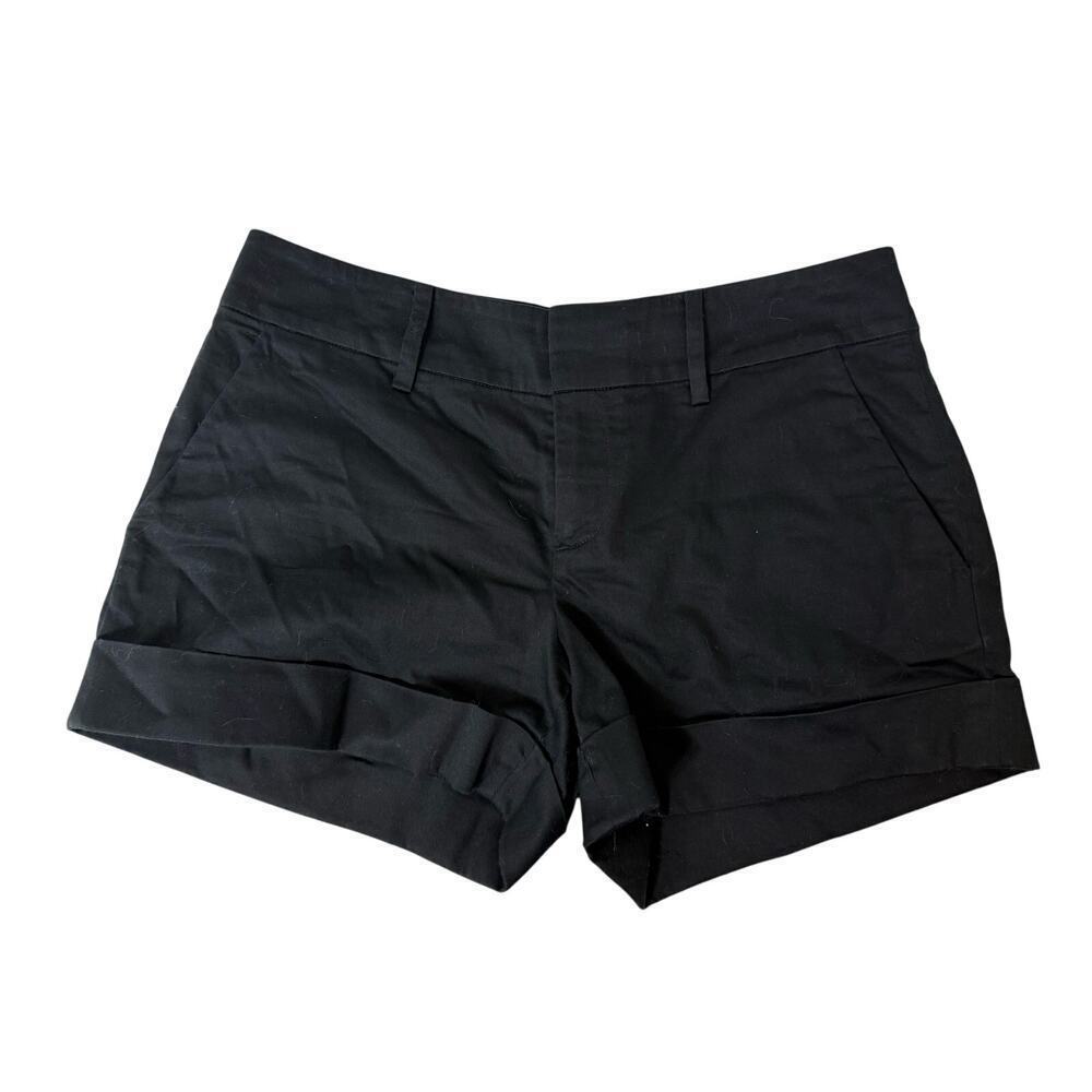 Club Monaco black chino shorts size 4